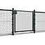 Tuinpoort Basic - gecoat - enkelstaafmat vulling