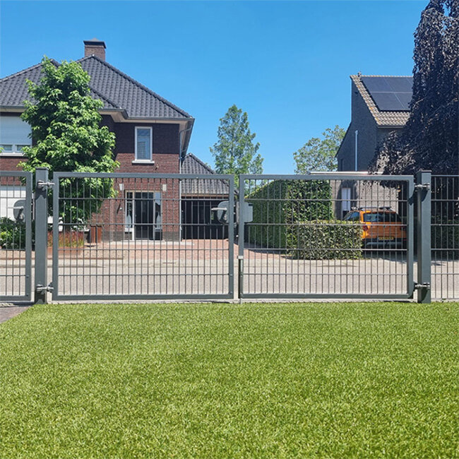 Dubbele poort dubbelstaafmat gecoat 8/6/8 mm