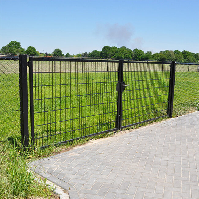 Dubbele poort dubbelstaafmat gecoat 8/6/8 mm