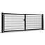 Dubbele dubbelstaafmat tuinpoort 8/6/8 Gecoat