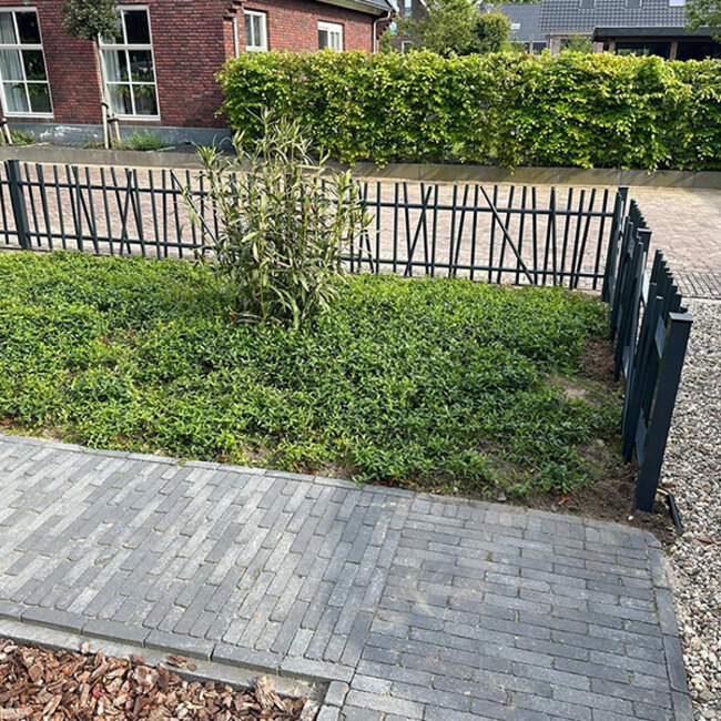 Complete set Mikado spijlenhekwerk