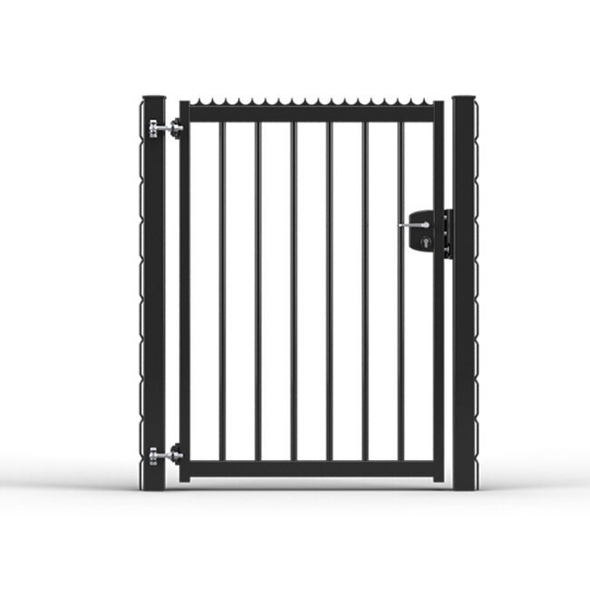 Spijlenpoort Excellent gecoat - complete set