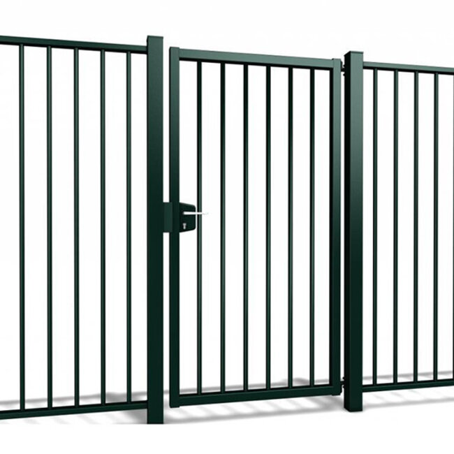 Spijlenpoort Excellent gecoat - complete set