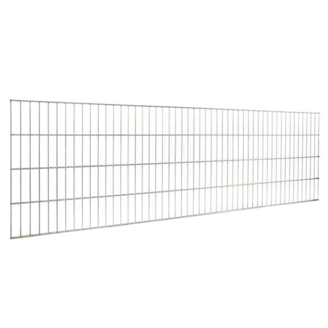 Compleet pakket Dubbelstaafmat hekwerk 6/5/6mm - Verzinkt