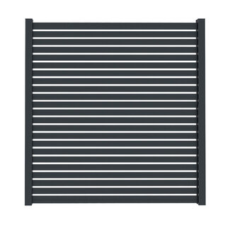 Fiberdeck Aluminium lamel rhombus scherm compleet