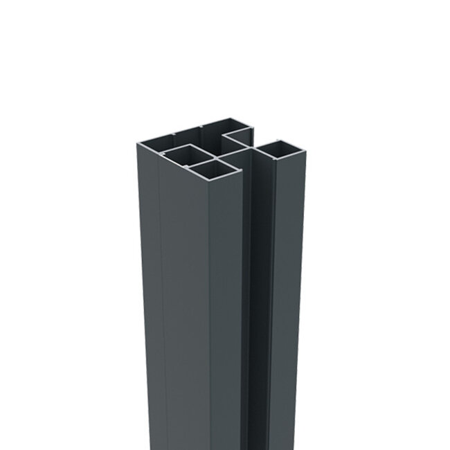 Aluminium paal 75 x 75 mm