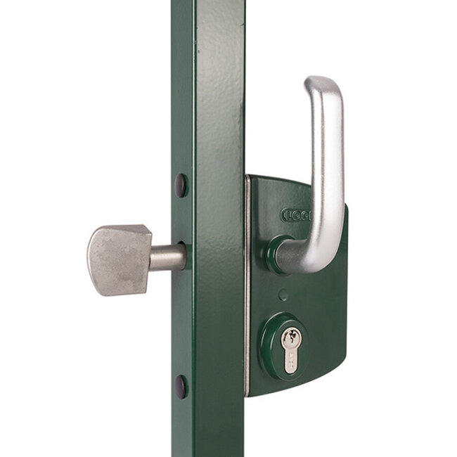 Poortslot voor schuifpoorten in opbouw