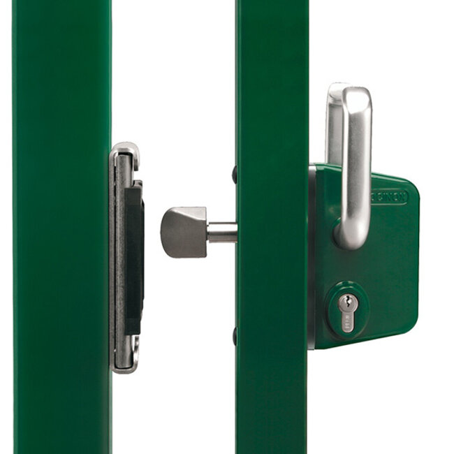 Poortslot voor schuifpoorten in opbouw