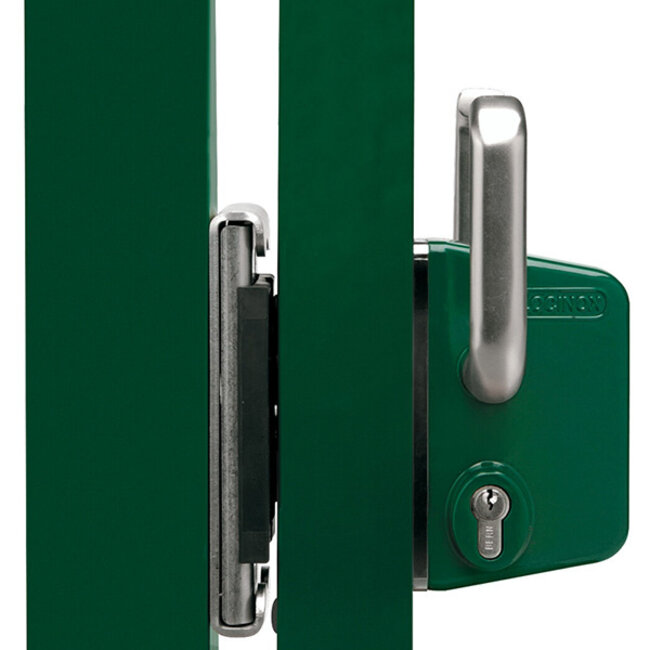 Poortslot voor schuifpoorten in opbouw