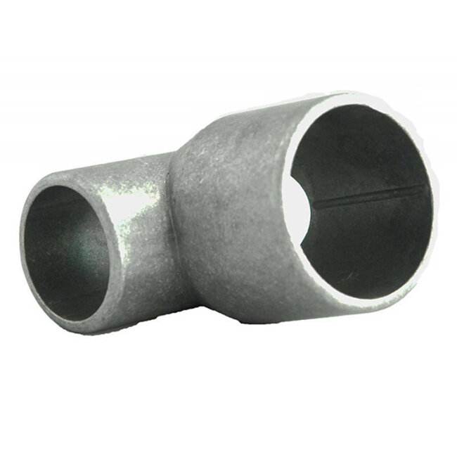 Aluminium T-Kop ø 42/60/42 mm