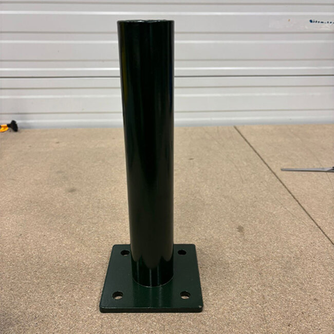 Voetplaat adapter t.b.v. paal ø60 mm