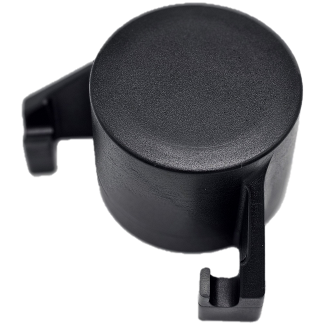 Paaldop met haak ø60 mm (tussen, hoek en eind)