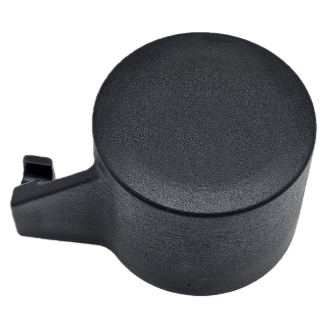 Paaldop met haak ø60 mm (tussen, hoek en eind)