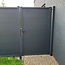 Stalen poort - Aluminium vulling