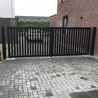 Stalen dubbele poort - Zwolle