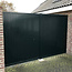 Stalen dubbele poort - Aluminium vulling