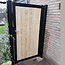 Stalen poort - Accoya hout
