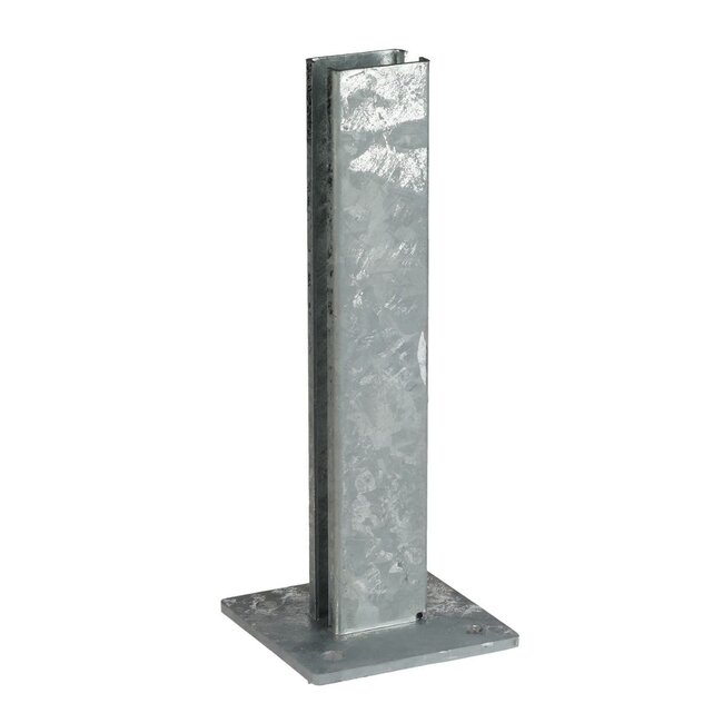 Paalvoet adapter t.b.v.  paal 60 x 40  mm - 30cm hoog