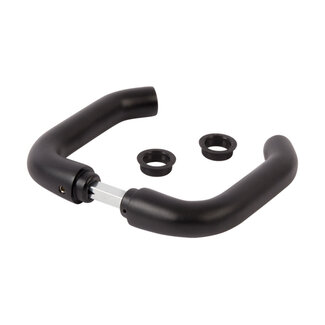 3006B-H | Deurkruk Aluminium RAL9005 voor insteeksloten