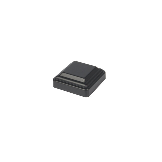 Aluminium paaldop 85x85 mm - WPC Highlander