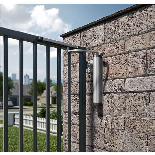 Poortsluiter Verticlose 2 Wall Locinox  Muuraansluiting