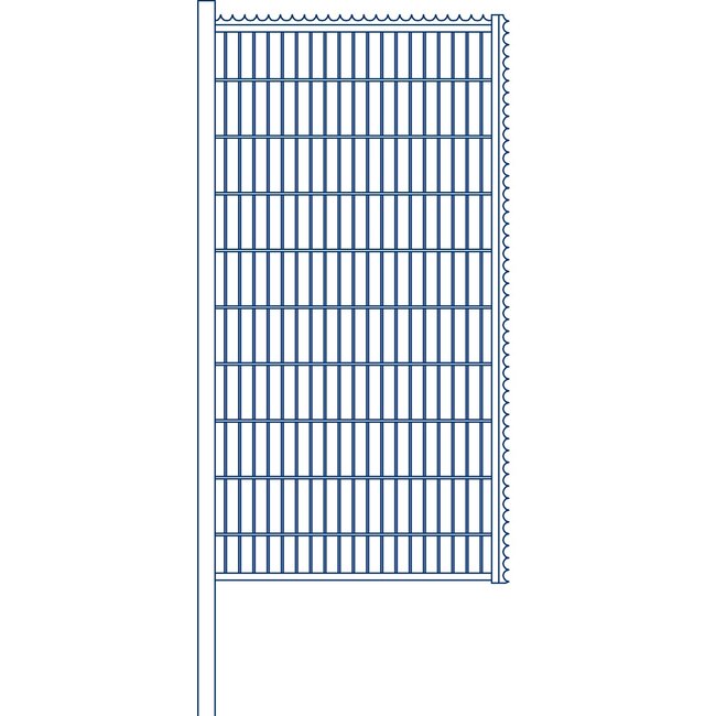 Slootwaaier - Dubbelstaafmatvulling