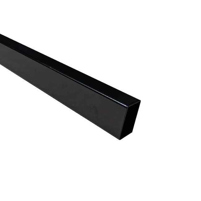 Compleet pakket dubbelstaafmat hekwerk - kokerpalen 60x40 mm - gecoat