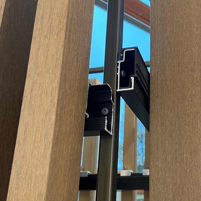 WEO Brise Soleil aluminium rail