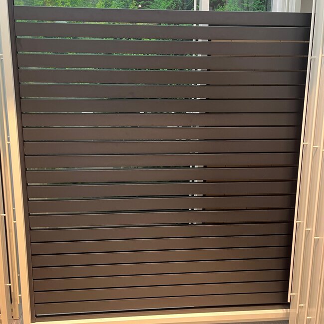 Afstandhouders voor aluminium lamellen