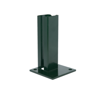 Voetplaat adapter tbv koker 60 x 60 mm - decentraal gelast