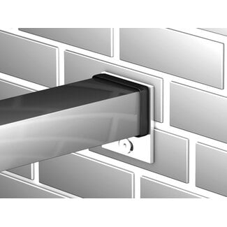 Spijlenhekwerk bevestiging poort