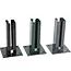 Paalvoet adapter voor koker 80 x 80 mm - Thermisch verzinkt