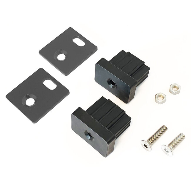 Spijlen muurbevestiging