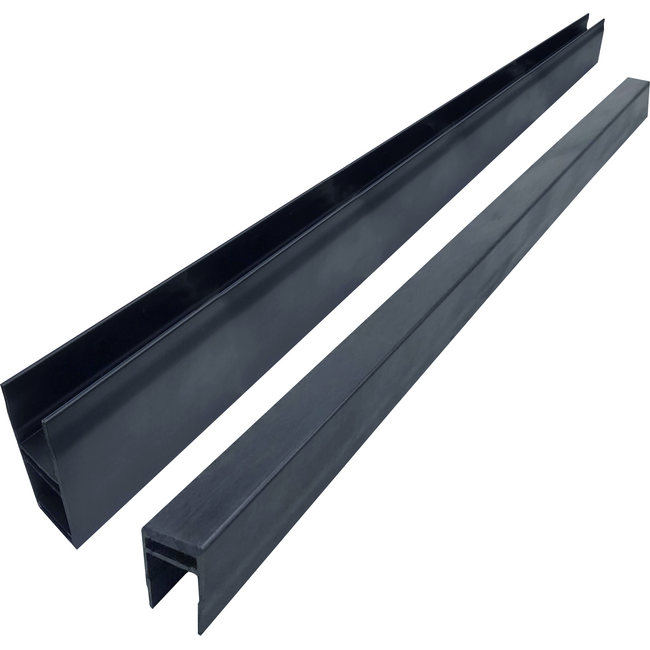 Aluminium start/stop lijst