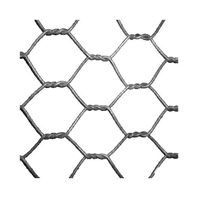 Kippengaas (zeskant) Verzinkt | Diverse hoogtes en lengtes