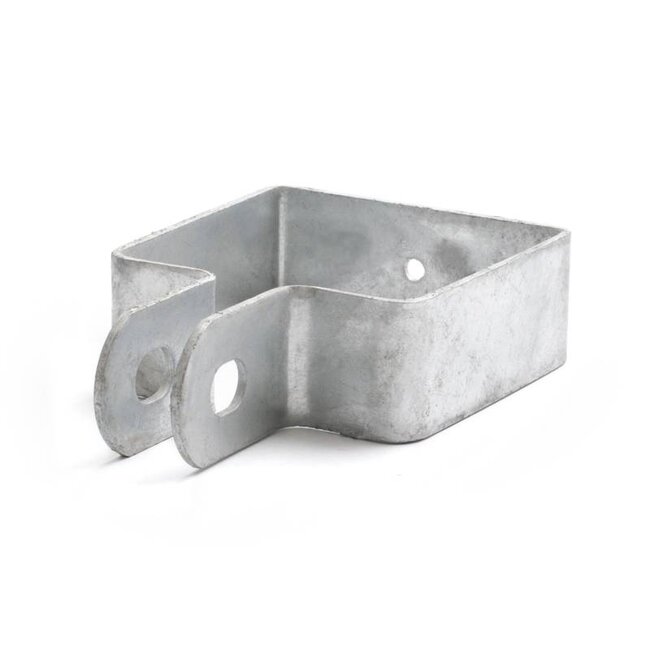 Eindbeugelset staander 60 x 60 mm Verzinkt