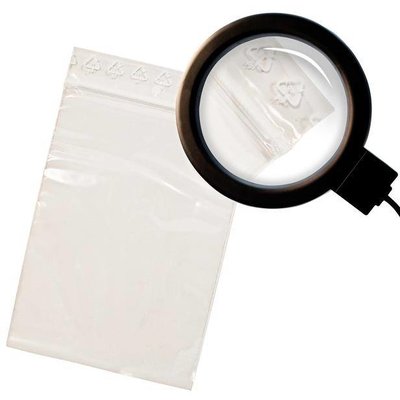 LDPE-Druckverschlußbeutel, Format: 40 x 60 mm (B x H bis zum Verschluß), 50 my Stärke, transparent, unbedruckt