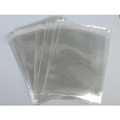 PP-Adhäsionsverschlußbeutel, Format: 165 x 220 + 40 mm (B x H + Klappe), DIN A5, 50 my Stärke, hochtransparent, hochglänzend, unbedruckt, ***, AUSVERKAUF