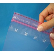 Antistatik-Druckverschlußbeutel, 120 x 170 mm, 80 my, rosa-transparent (1 VE = 1.000 St.)