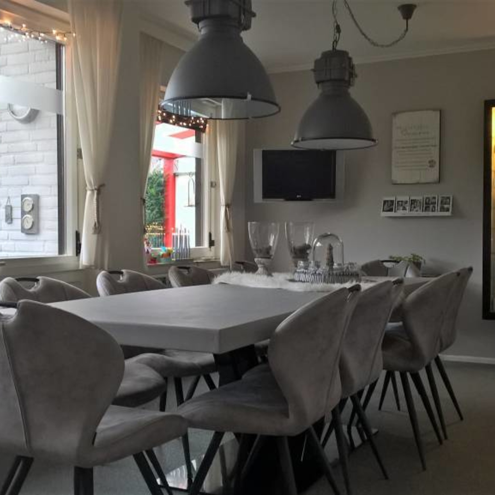 RdeB Tafel of Tafelblad - Betonlook / Beton-ciré - 100cm breed