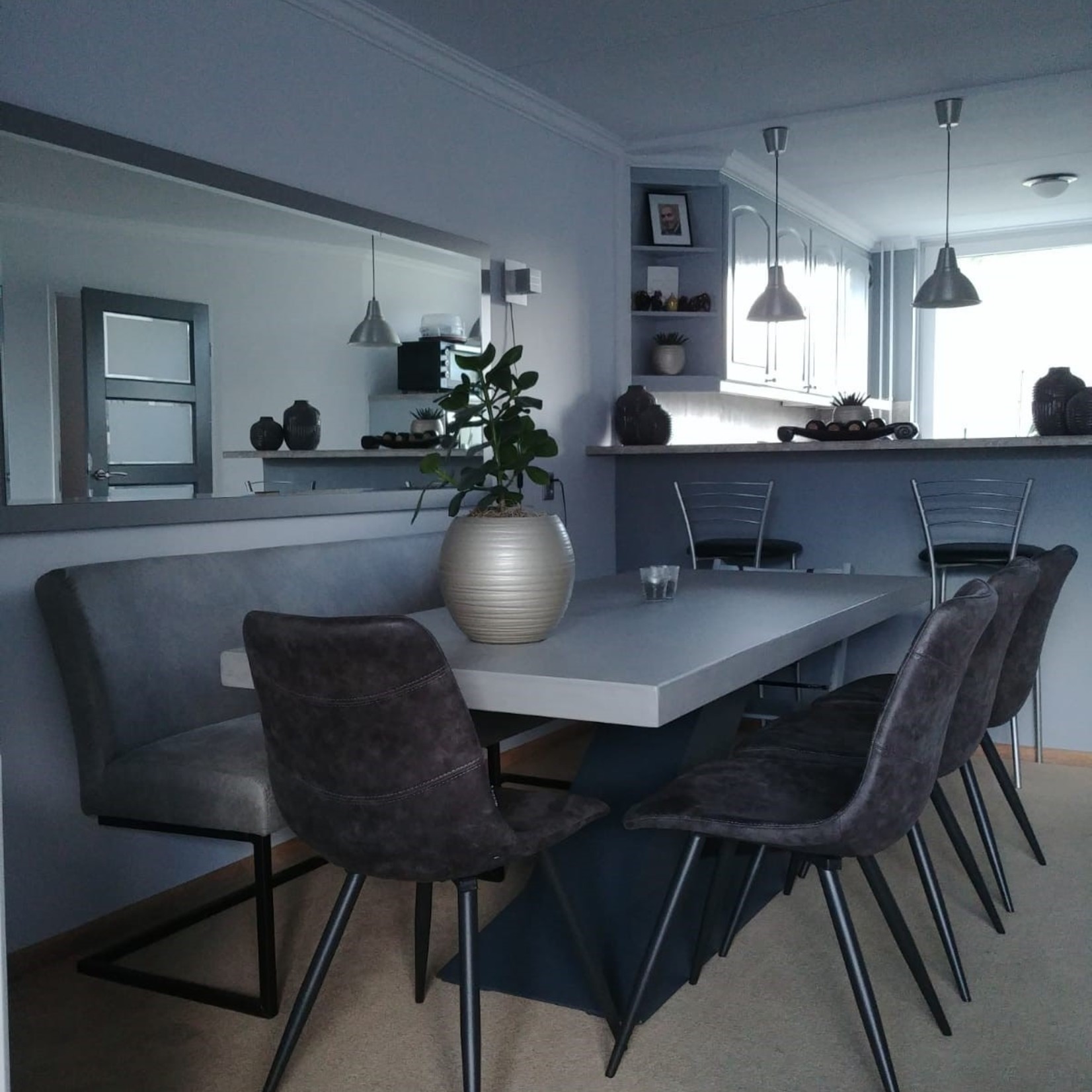 DCR Tafel of Tafelblad Art Betonlook Meubels 100cm breed