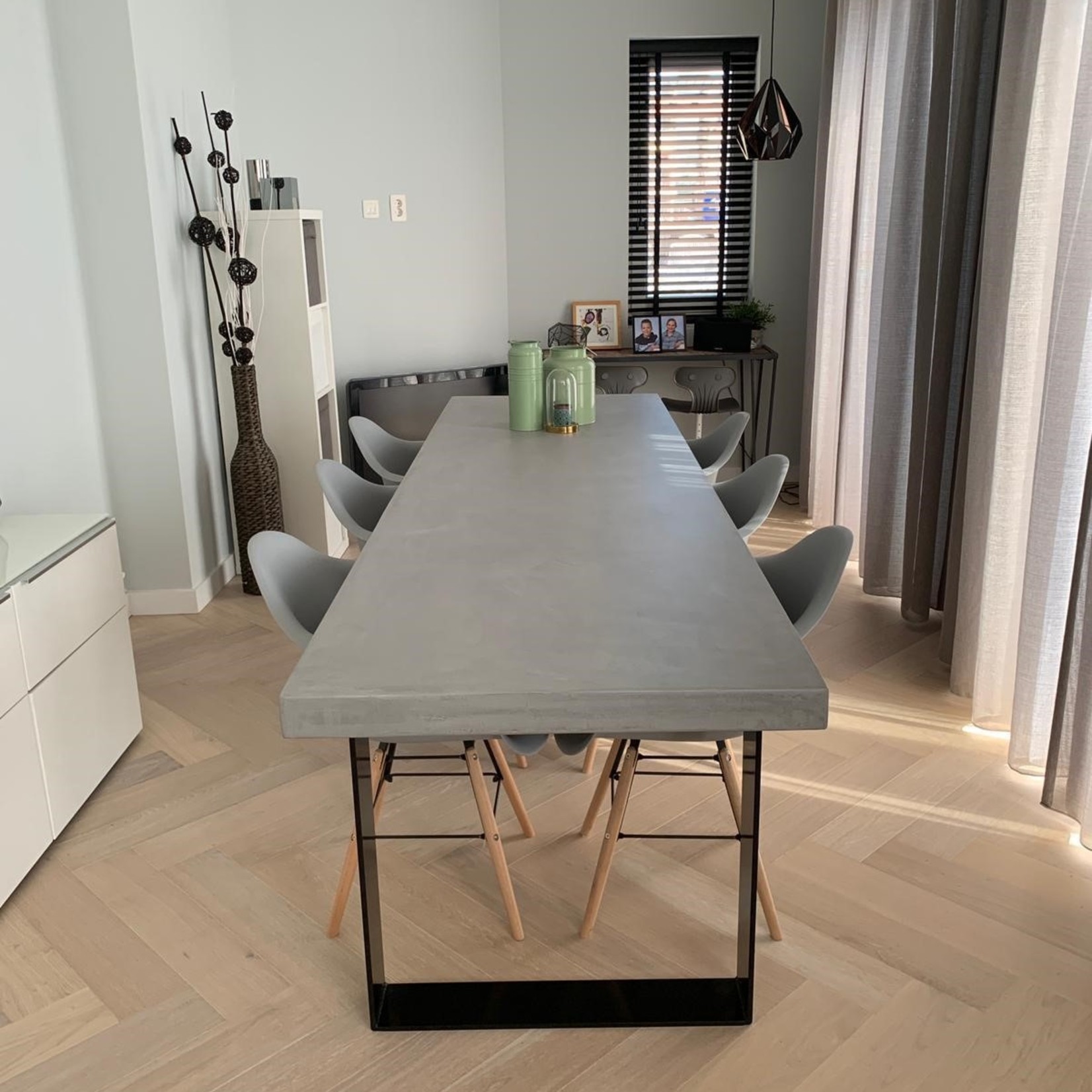 DCR Tafel of Tafelblad Art Betonlook Meubels 90cm breed