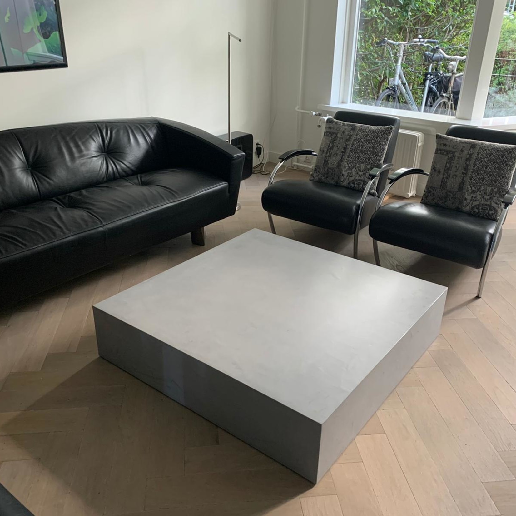 DCR Art Betonlook Meubels Hocker 100x100/110x35