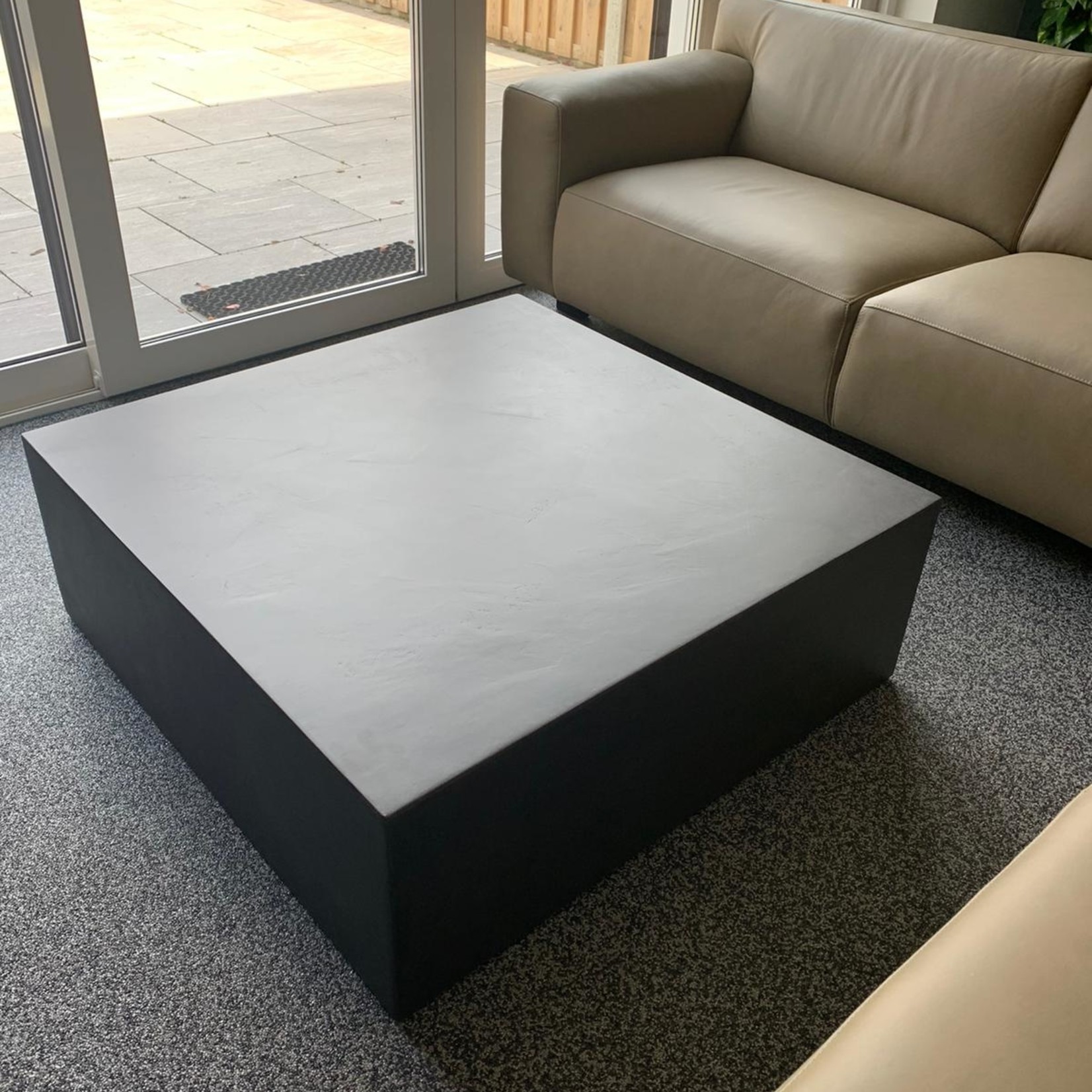 DCR Art Betonlook Meubels Hocker 90x90/120x35