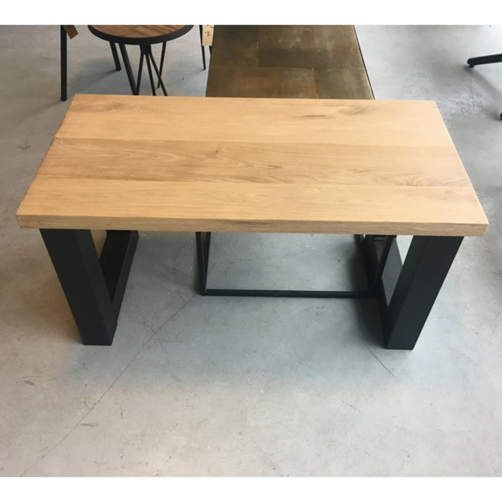 Robuust Tafelblad 60 cm breed tot 150 cm lang - ± 40mm - Eiken Massief