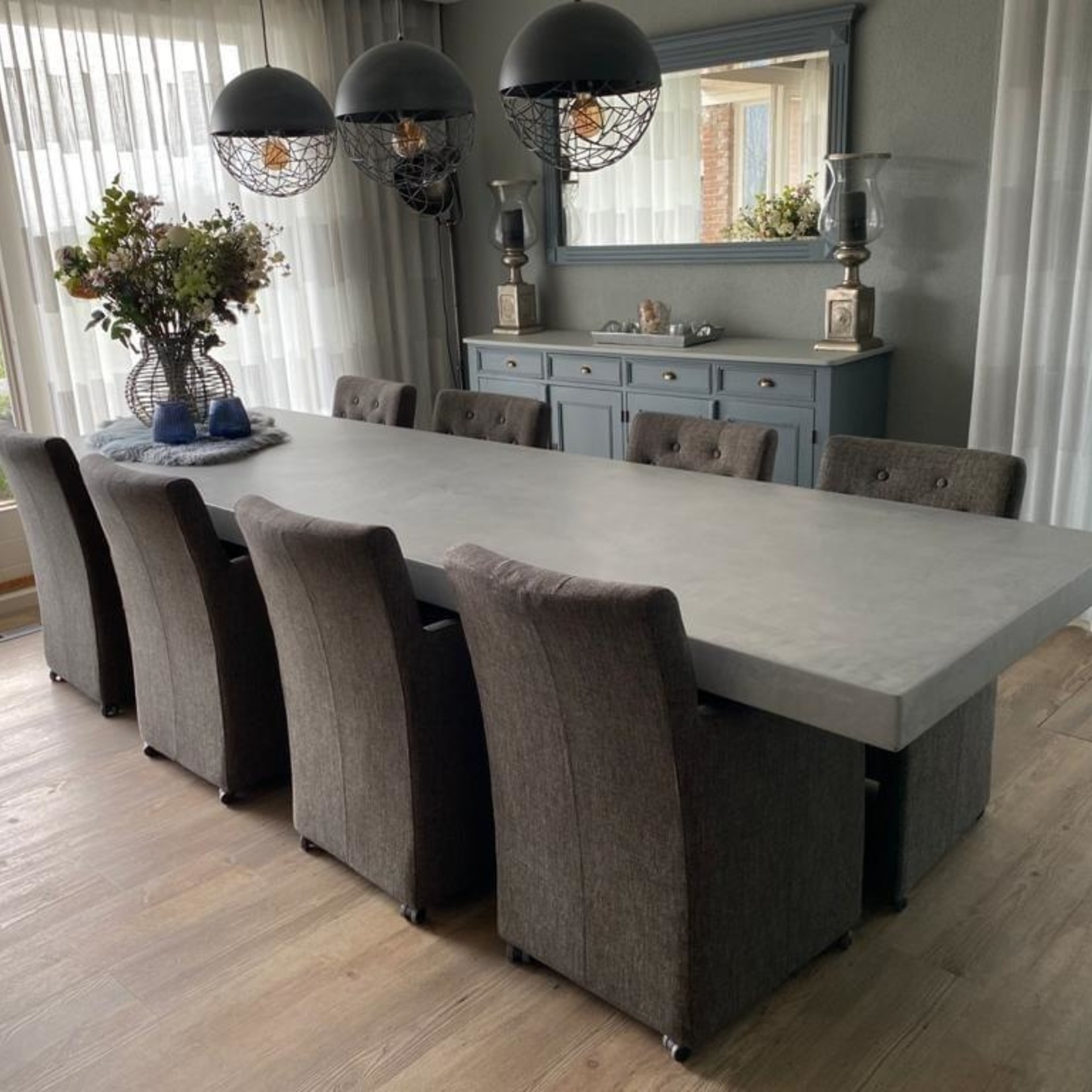 DCR Tafel of Tafelblad Art Betonlook Meubels 70cm breed