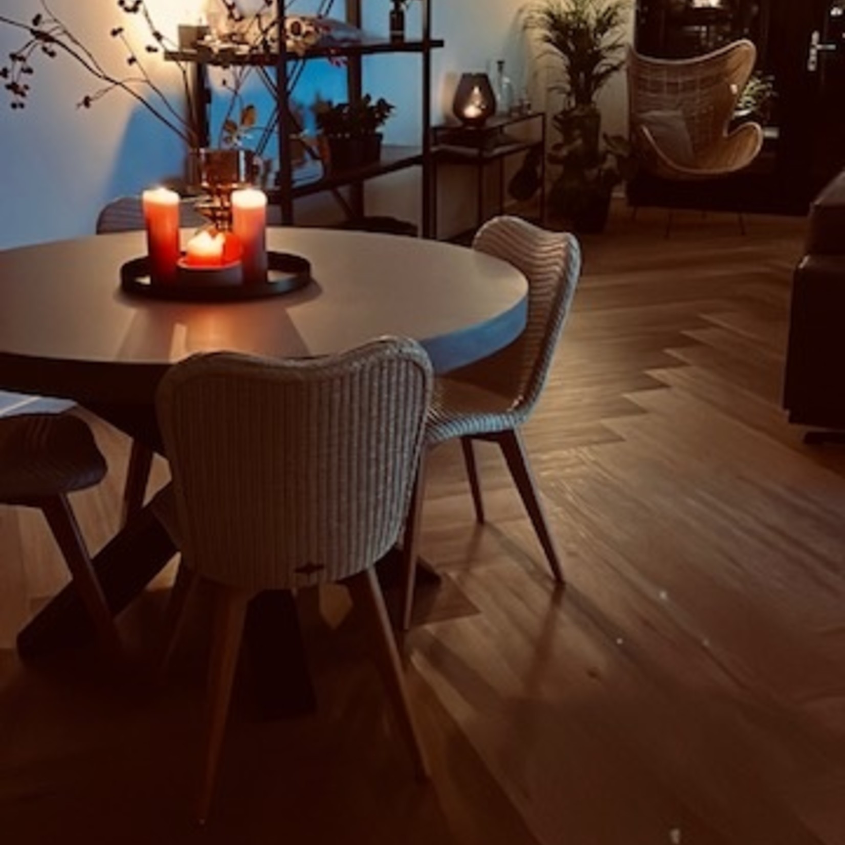 RdeB Ronde tafel of Tafelblad - Betonlook Beton-ciré