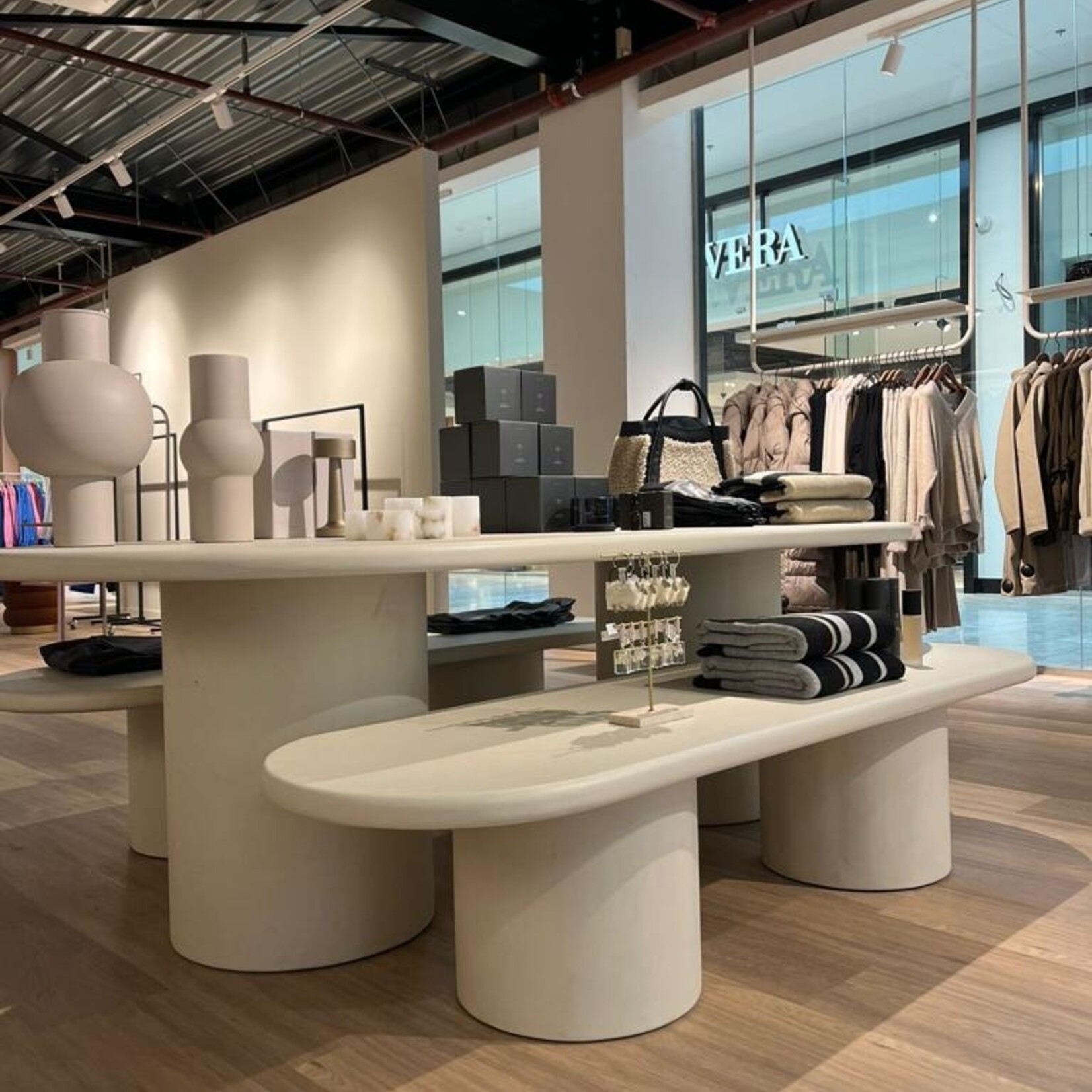 RdeB Zitbank - of lossezitting Betonlook / Beton-ciré- 50cm breed