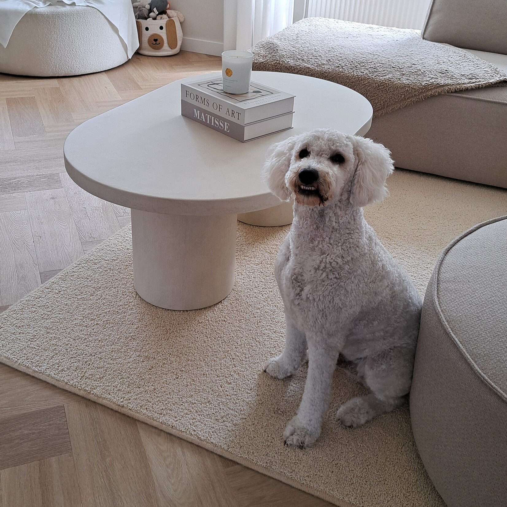 DCR Salontafel of Salontafelblad Art Betonlook Meubels 40cm breed