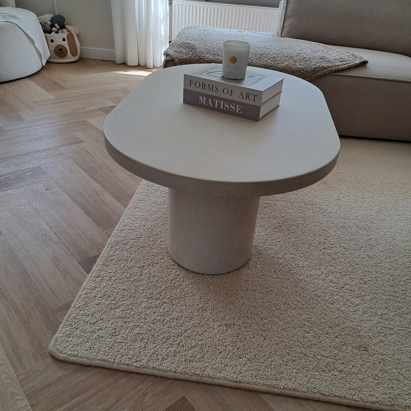 DCR Salontafel of Salontafelblad Art Betonlook Meubels 40cm breed